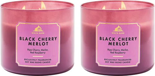 Vista 14 de Bath and Body Works Black Cherry Merlot - Vela perfumada