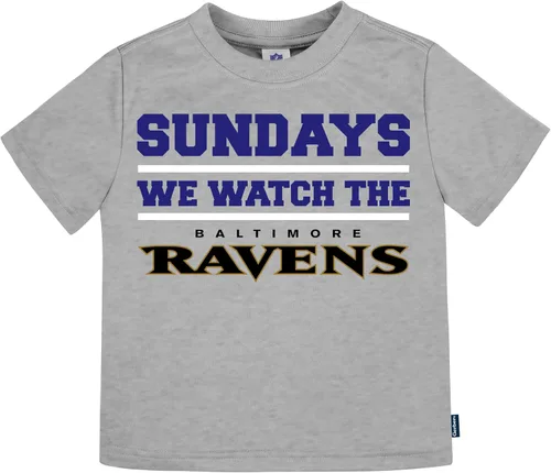 Vista 5 de Gerber NFL - Paquete de 3 camisetas de manga corta para bebé