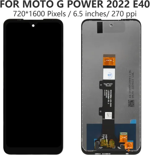 Vista 2 de para Motorola Moto G Power 2022 Reemplazo de pantalla XT2165 LCD XT2165DL XT2165-3 XT2165-5 Pantalla LCD Pantalla táctil Digitalizador Asamblea Kit
