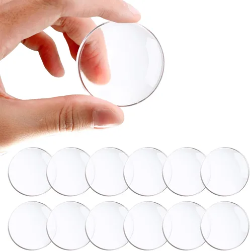 Vista 9 de Topes de puerta para pared, protectores de pared de silicona de 2 pulgadas, paquete de 6, transparentes