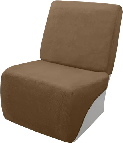 Vista 442 de Arfntevss Fundas de sofá seccional reclinable de terciopelo, Funda de sofá seccional de esquina para sofá reclinable, Funda elástica suave