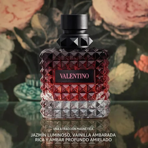 Vista 4 de Valentino Donna Born In Roma Intense Eau de Parfum Spray para Mujer, 3.4 Onzas