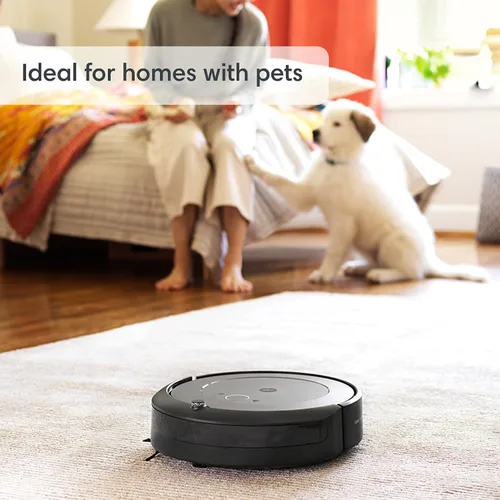 Vista 10 de iRobot Roomba Combo i3+ (3574) Robot aspirador y trapeador – Auto-vaciado hasta 60 días, limpieza por habitación con mapeo inteligente, cepillos