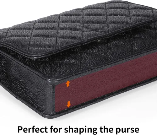 Vista 2 de OAikor Moldeador de base para bolso WOC, protector e inserto para cartera en bolsa de cadena, máxima protección y soporte