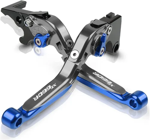 Vista 12 de Para Yamaha XT660R XT660 R 2014 2015 2016 2004-2017 Accesorios de motocicleta motocicleta ajustable extensible freno embrague palancas