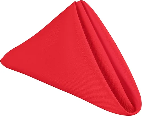 Vista 12 de GEFEII Servilletas de tela de poliéster sólido de 18 x 18 pulgadas para cocina, mantel rectangular cuadrado redondo para bodas, fiestas
