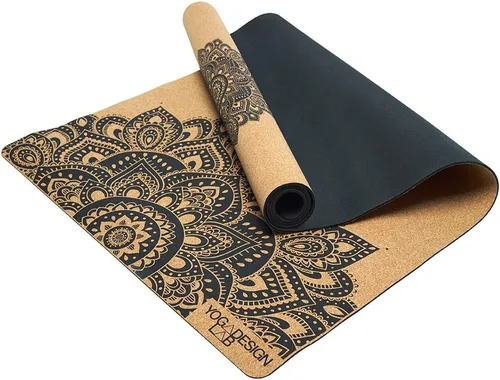 Vista 11 de Yoga Design LAB - La esterilla de yoga de corcho Eco Luxury Ideal para yoga caliente, potencia, Bikram, Ashtanga, entrenamientos sudorosos