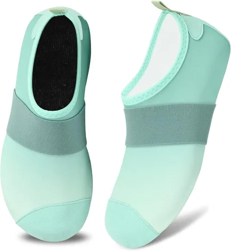 Vista 3 de VIFUUR Zapatos de agua para mujer y hombre, calcetines de agua descalzos para yoga, interiores y exteriores, playa, natación, surf, ejercicio
