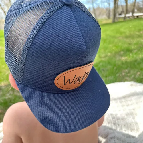 Vista 6 de Sombrero personalizado para bebé, sombreros de bebé personalizados para niños pequeños, sombrero de camionero personalizado para niños, gorra