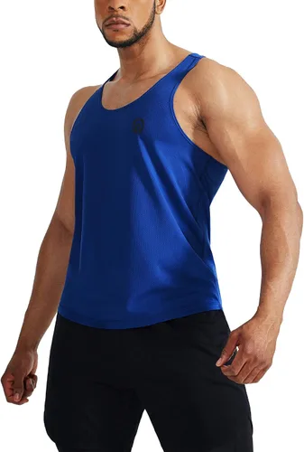 Vista 18 de NELEUS Camiseta sin mangas para hombre para entrenamiento, correr, gimnasio, atlética