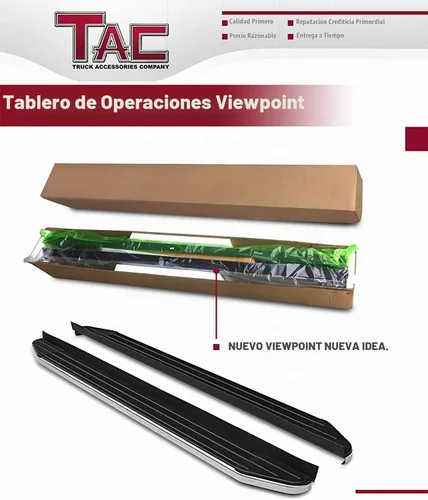 Vista 6 de TAC - Estribos compatibles con Honda Pilot SUV 2016-2022 de aluminio negro escalones laterales Nerf barras de escalón rieles de camioneta, panel