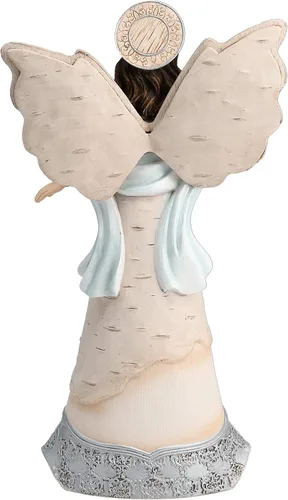 Vista 4 de Elements 82310 - Figura coleccionable de ángel de la guarda, ángel con halo, 9 pulgadas
