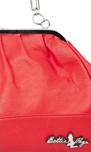 Vista 3 de Sourpuss Teaserama - Monedero (tamaño grande), color rojo