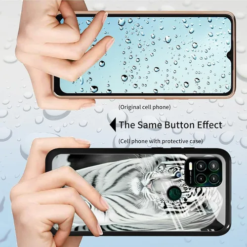 Vista 293 de Funda para Motorola Moto G Stylus 5G 2021 de vidrio templado, funda negra con diseño de mujer negra africana para mujeres y hombres, antiarañazos, a