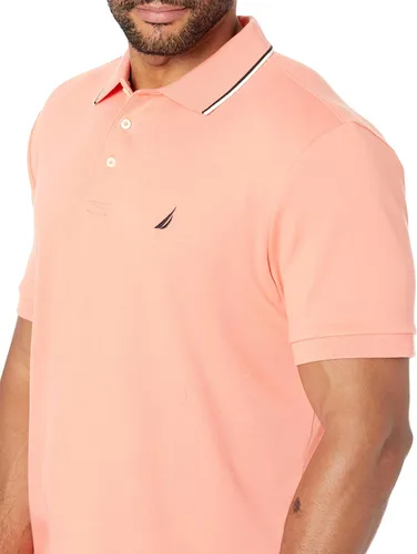 Vista 3 de Nautica Polo de manga corta de ajuste clásico para hombre