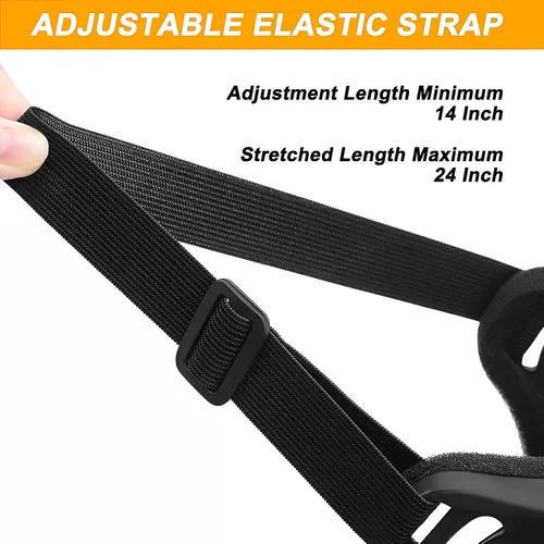 Vista 3 de OXG 5 pares de gafas de motocicleta para jóvenes, hombres y mujeres, gafas ATV de esquí, gafas anti-UV, a prueba de polvo y viento, para bicicletas