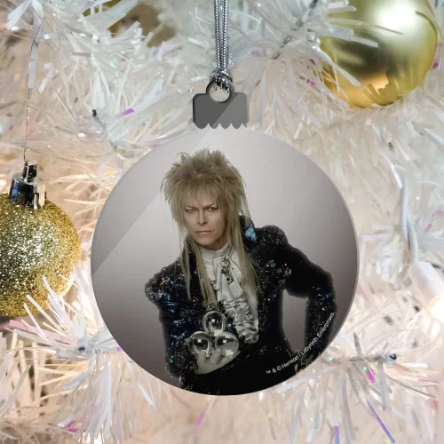 Vista 6 de GRAPHICS & MORE David Bowie As Jareth from The Labyrinth - Adorno acrílico para árbol de Navidad