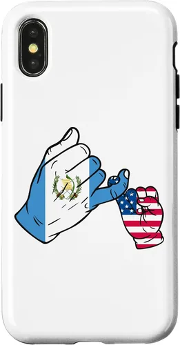 Vista 5 de iPhone XR Parent and child Guatemala USA family Case