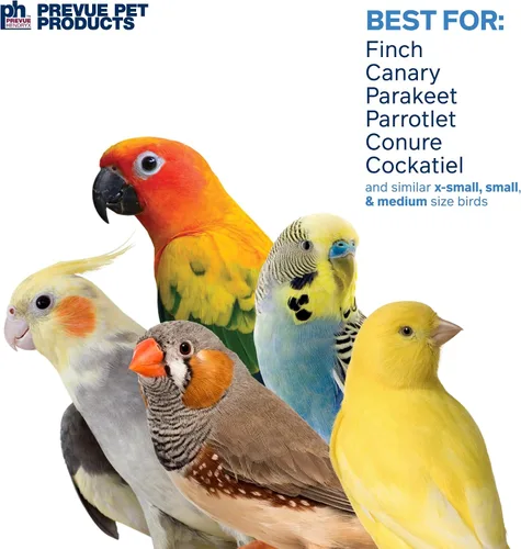 Vista 4 de Prevue Pet Products Juguete para pájaros de 3 cajas de juguetes para guardar cosas y ocultar – Accesorios para periquitos, loros, conures, cacatúas