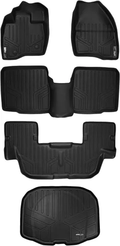 Vista 63 de SMARTLINER Alfombrilla de suelo para maletero de carga para todo tipo de clima para Ford Explorer 2002-2010