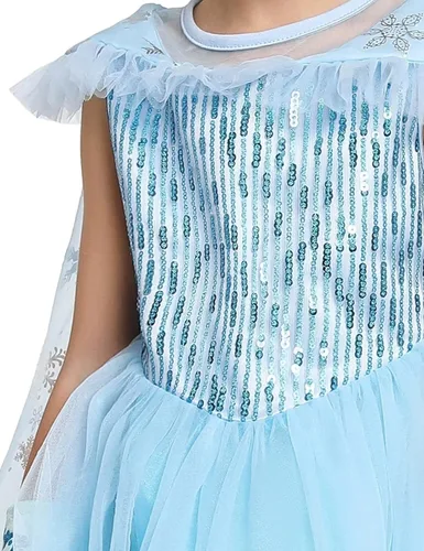 Vista 3 de Kidswant Toddler Baby Girls Luxury Princess Party Halloween Cosplay Costume Dress Up with Accessorries