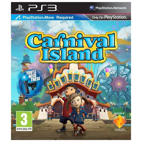Vista 6 de Sony PS3 Sports Champions Move System Bundle w Heroes and Carnival Island