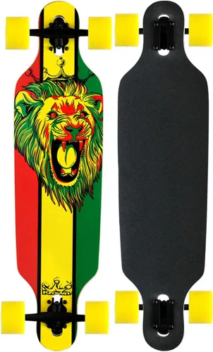 Vista 6 de Krown Freestyle Elite Drop Through Longboard Completo