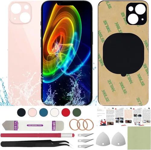 Vista 69 de Funda trasera de repuesto compatible con iPhone 8 de 4.7" + Herramientas profesionales (Gris espacial) Incluye herramientas profesionales, cinta