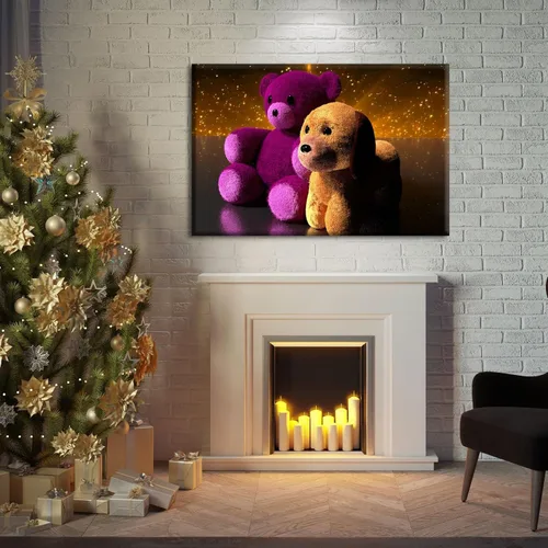 Vista 3 de YONICA Imagen en lienzo personalizada de tus fotos, impresión artística de pared personalizada de 16 x 12 pulgadas para decoración del hogar, lienzo