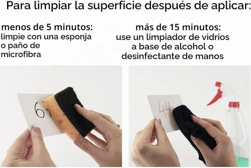Vista 5 de Juego de 15 mini pizarras blancas, pequeños letreros de comida de borrado en seco de 3 x 4 pulgadas, letreros de escritorio para bufé de fiesta