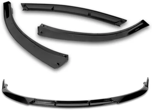 Vista 4 de Q1-TECH, borde de parachoques delantero compatible con Chevrolet Cruze 2011 - 2014, alerón de parachoques delantero, kit de cuerpo de barbilla