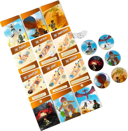 Vista 4 de Castles by the Sea by Brotherwise Games, juego de mesa de estrategia