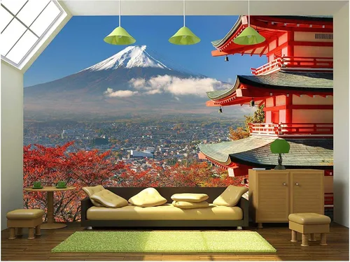 Vista 15 de Wall26 - Papel pintado autoadhesivo para pared, WMR-WP-X-DA51-66x24x4