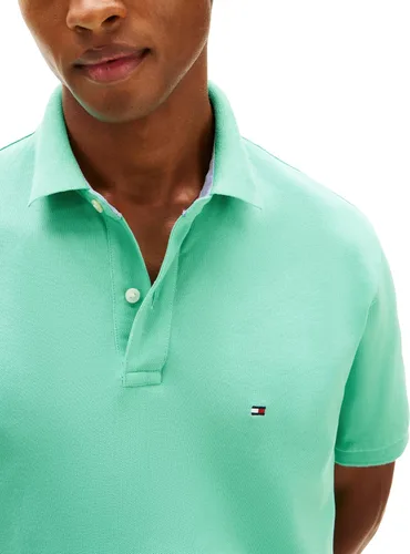 Vista 71 de Tommy Hilfiger Polo de piqué de algodón de manga corta para hombre en ajuste regular
