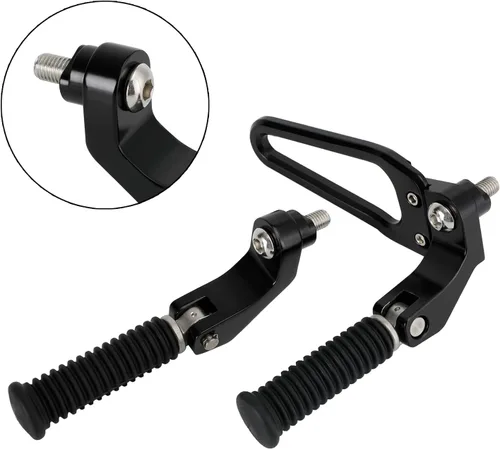 Vista 5 de Bruce & Shark Kit de montaje de estribera de pasajero de pedal trasero para BMW R18 2020-2022