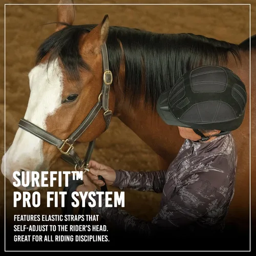 Vista 4 de Troxel Sierra Rugged Horse Riding Helmet, Low-Profile, Self-Adjustable Design, Safety Horseback Riding Gear