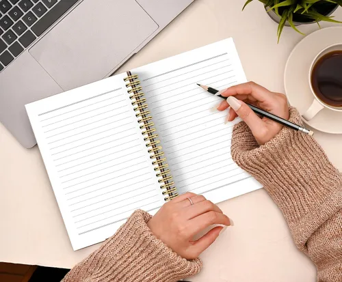 Vista 4 de Knibeo Cuaderno de arcoíris para profesores, los mejores regalos para profesores, cuaderno de papel kraft, cuaderno encuadernado en espiral bohemio