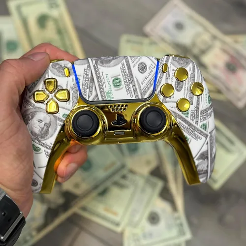 Vista 16 de Custom Wireless Controller compatible with PS5 Exclusive Unique Design Personalize Your Gaming Experience with Unique Design and Exceptional