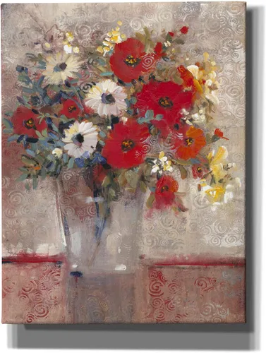 Vista 4 de Epic Graffiti 'Curly Still Life II' por Tim O'Toole, lienzo para pared, 12 x 16 pulgadas