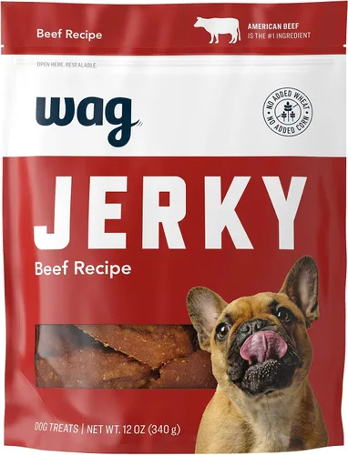 Vista 12 de Marca Amazon – Wag Soft & Tender American Jerky Premios para Perros – Receta de Carne de Res, 6 Onzas (Paquete de 1)