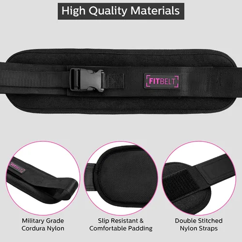 Vista 6 de Cinturón de empuje de cadera para ejercicio, entrenador de glúteos para entrenamientos en casa con acolchado extra, cinturón de empuje de cadera