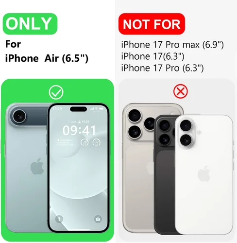 Vista 4 de LOVE 3000 Diseñada para Funda iPhone Air, Silicona Premium [Compatible con Magsafe][Forro de Microfibra Suave Anti-Rayones] Funda Protectora