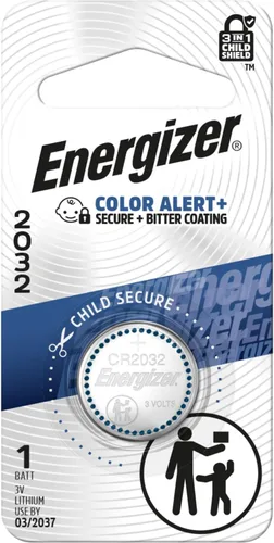 Vista 8 de Energizer CR2032 Baterías (1 paquete), baterías de litio de 3 V