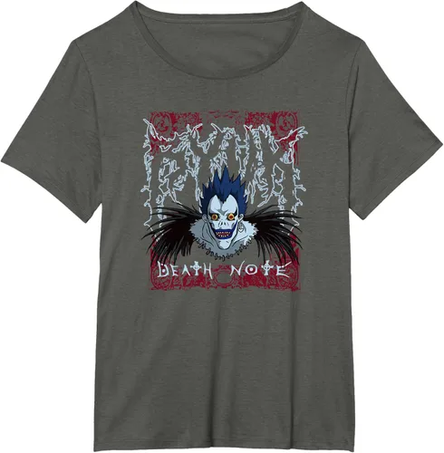 Vista 14 de Death Note Camiseta Ryuk Heavy Metal, Negro, S