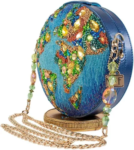 Vista 5 de Mary Frances Going Global - Bolso cruzado con cuentas, multicolor, Multi