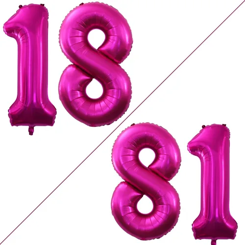 Vista 407 de Goer, conjunto de globos de papel aluminio para decoraciones de cumpleaños, globos de las letras de feliz cumpleaños y de números Oro