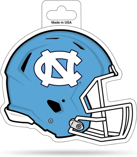 Vista 101 de Rico Industries NCAA - Calcomanía para casco de corte en forma de 4.75 x 5 pulgadas