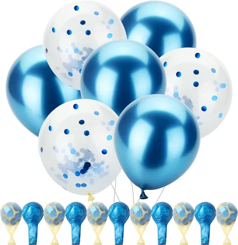 Vista 16 de Mr. Pen - Globos, 12 pulgadas, paquete de 54, negro, globos de fiesta Globos de látex negros para cumpleaños, graduación, Año Nuevo, Halloween