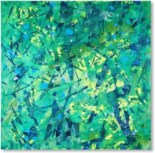 Vista 6 de Gloliv Lienzo decorativo para pared, pintura abstracta para decoración de pared, reproducción autorizada por artistas, impresiones de lienzo