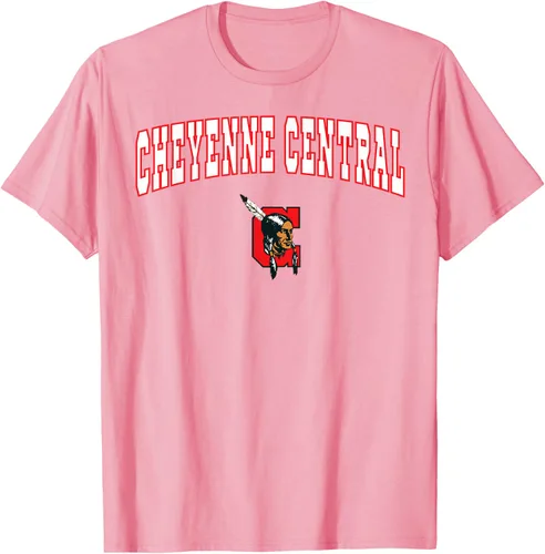 Vista 53 de Cheyenne Central High School Indians T-Shirt C2